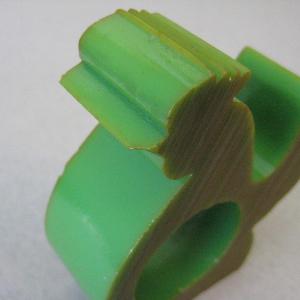 Napkin ring, chicken shape. -  select me for a larger image