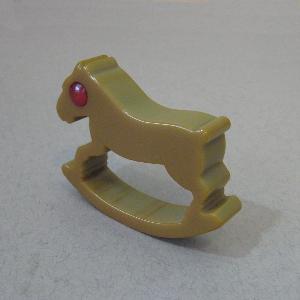 Napkin ring, rocking horse -  select me for a larger image