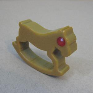 Napkin ring, rocking horse -  select me for a larger image