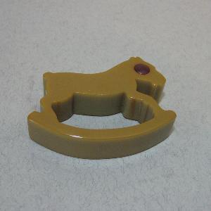 Napkin ring, rocking horse -  select me for a larger image