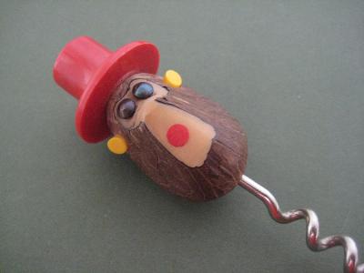 Nut corkscrews, Monkey design -  select me for a larger image