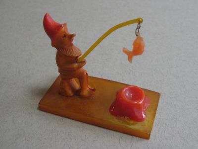 Other Plastics - Phenolic fishing gnome, Polish