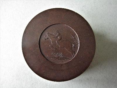 Cigarette box, Horse & rider -  select me for a larger image