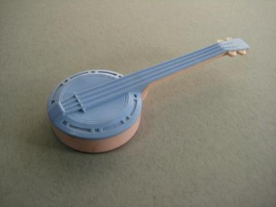 Toys - Banjo shaped baby rattle