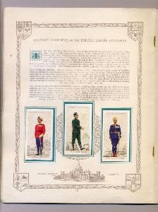 British Empire Military Uniforms, album -  select me for a larger image