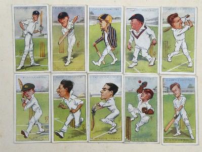 Cricketers, Caricatures by RIP -  select me for a larger image