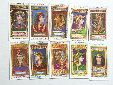 Egyptian Kings, Queens & Deities -  select me for a larger image