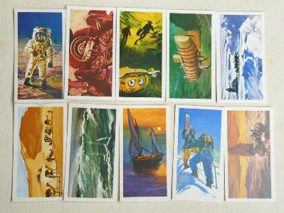 Non-tobacco cards - Adventurers & Explorers, Brooke Bond