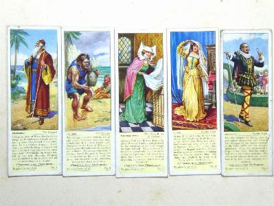 Non-tobacco cards - Characters from Shakespeare