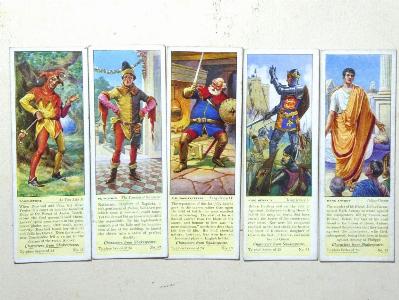 Characters from Shakespeare -  select me for a larger image