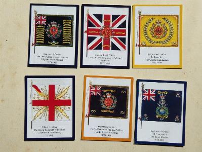Non-tobacco cards - Infantry Regimental Colours
