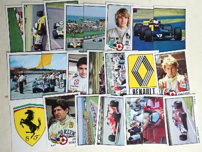 Panini F1 Grand Prix cards -  select me for a larger image