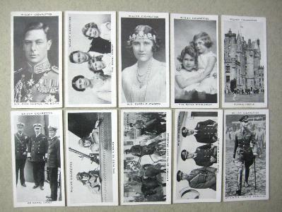 W D & H O Wills - Our King and Queen
