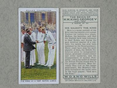 Reign of King George V -  select me for a larger image