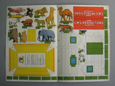 CWS cut-out Noahs Ark -  select me for a larger image