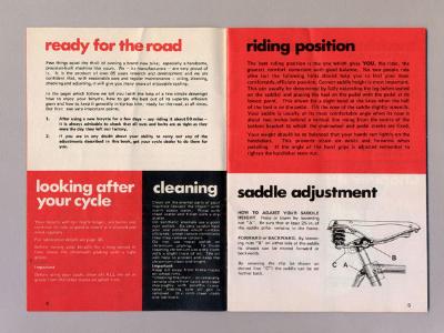 Raleigh Cycles Handbook -  select me for a larger image