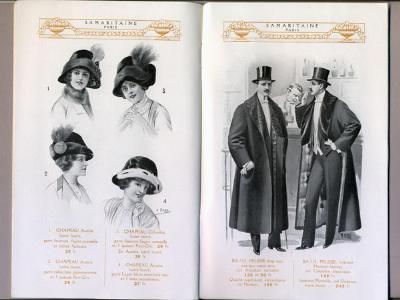 Samaritaine fashion catalogue -  select me for a larger image