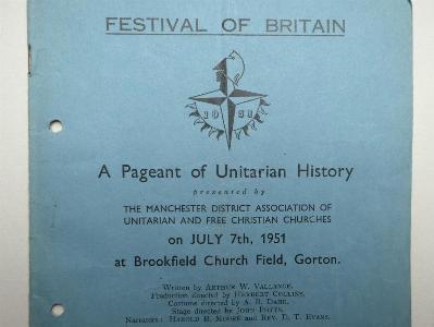 Gorton Festival Pageant, Unitarian Church -  select me for a larger image