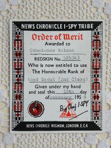 I-Spy tribe member documents -  select me for a larger image
