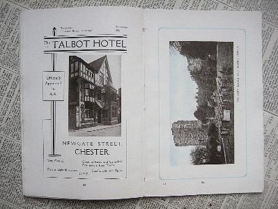 Chester Official guide, 1910s -  select me for a larger image