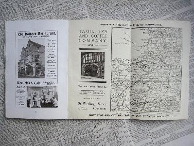 Chester Official guide, 1910s -  select me for a larger image