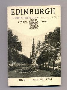 Edinburgh, Official Guide, 1938 -  select me for a larger image