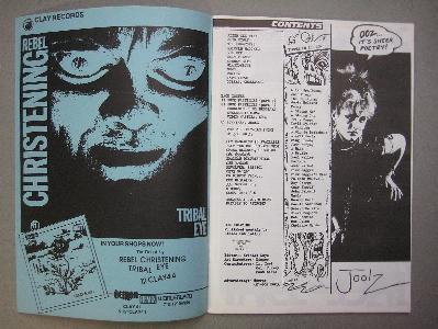 Ooz, Rock music mag, No4, 1985 -  select me for a larger image