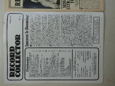 Record Collector,1989 March -  select me for a larger image