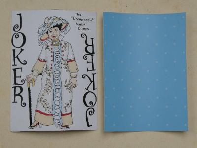 Titanic playing cards, E M Lewis -  select me for a larger image