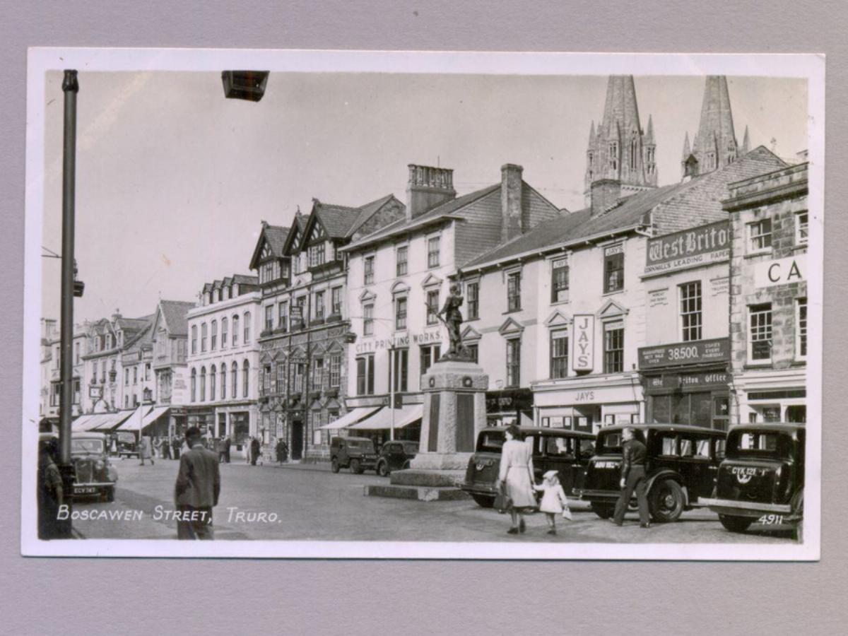 Truro, Boscawen Street -  select me for a larger image