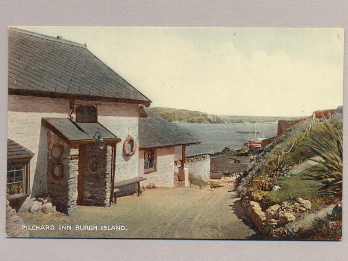 Burgh Island, Pilchard Inn -  select me for a larger image