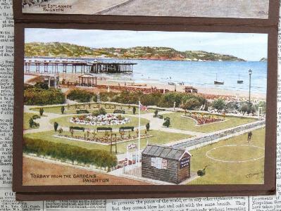 Torquay and Paignton, shop display -  select me for a larger image