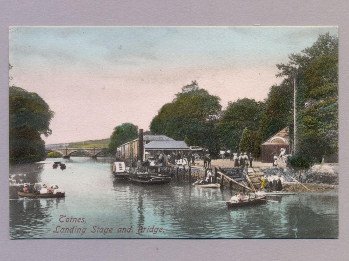 Totnes, Landing Stage -  select me for a larger image