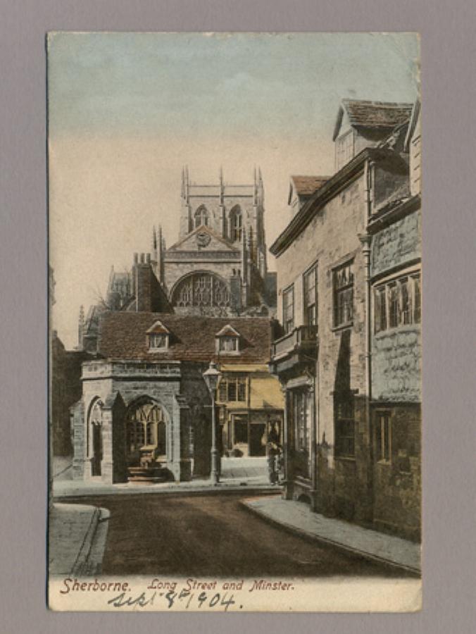 Sherborne, Long Street, Minster -  select me for a larger image