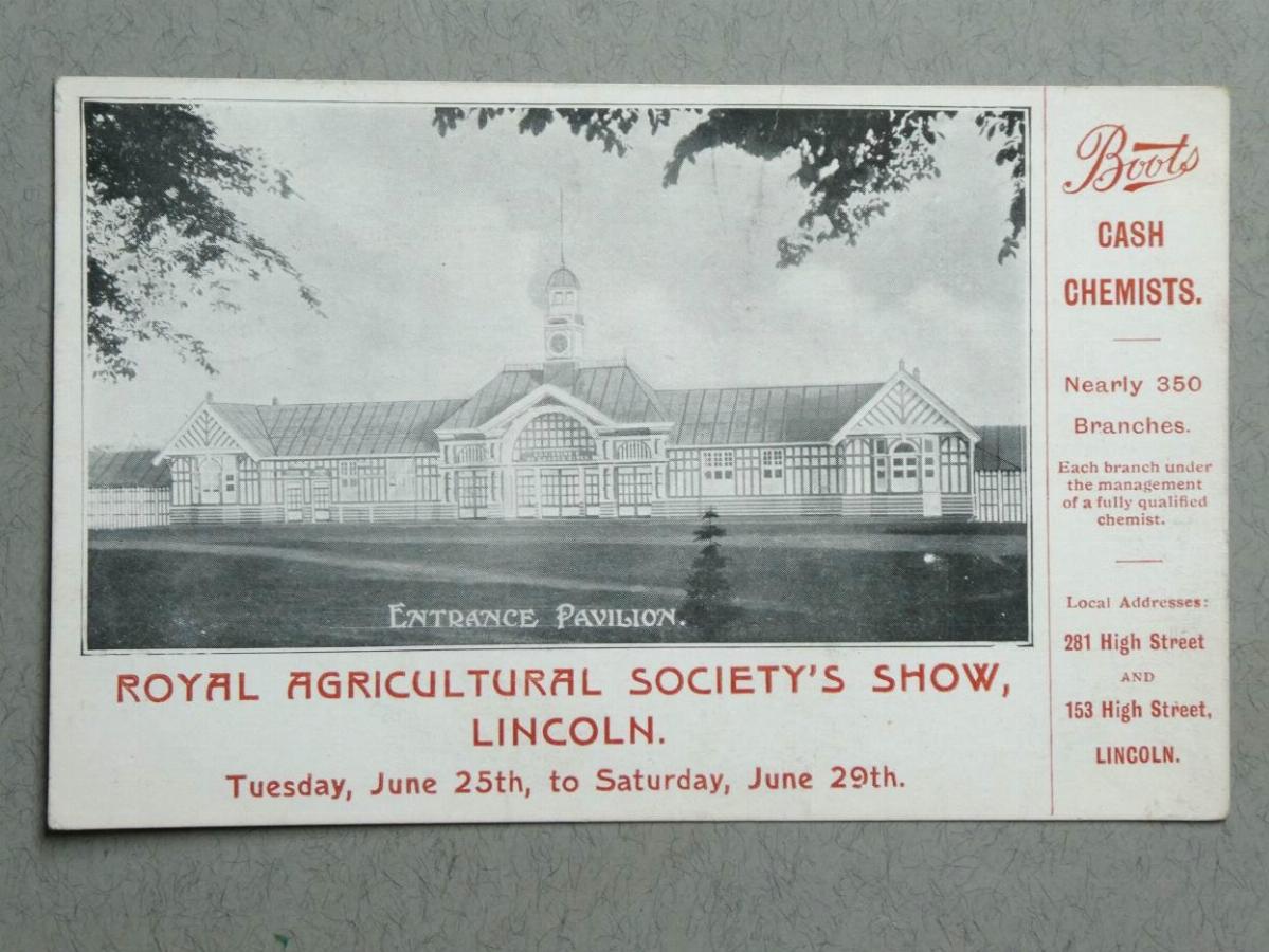 Lincoln Showground Entrance -  select me for a larger image