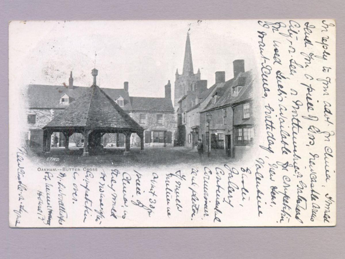 Oakham, Butter Cross -  select me for a larger image