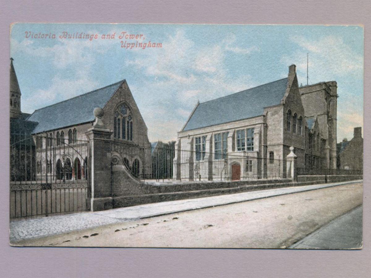 Uppingham, Victoria Buildings -  select me for a larger image
