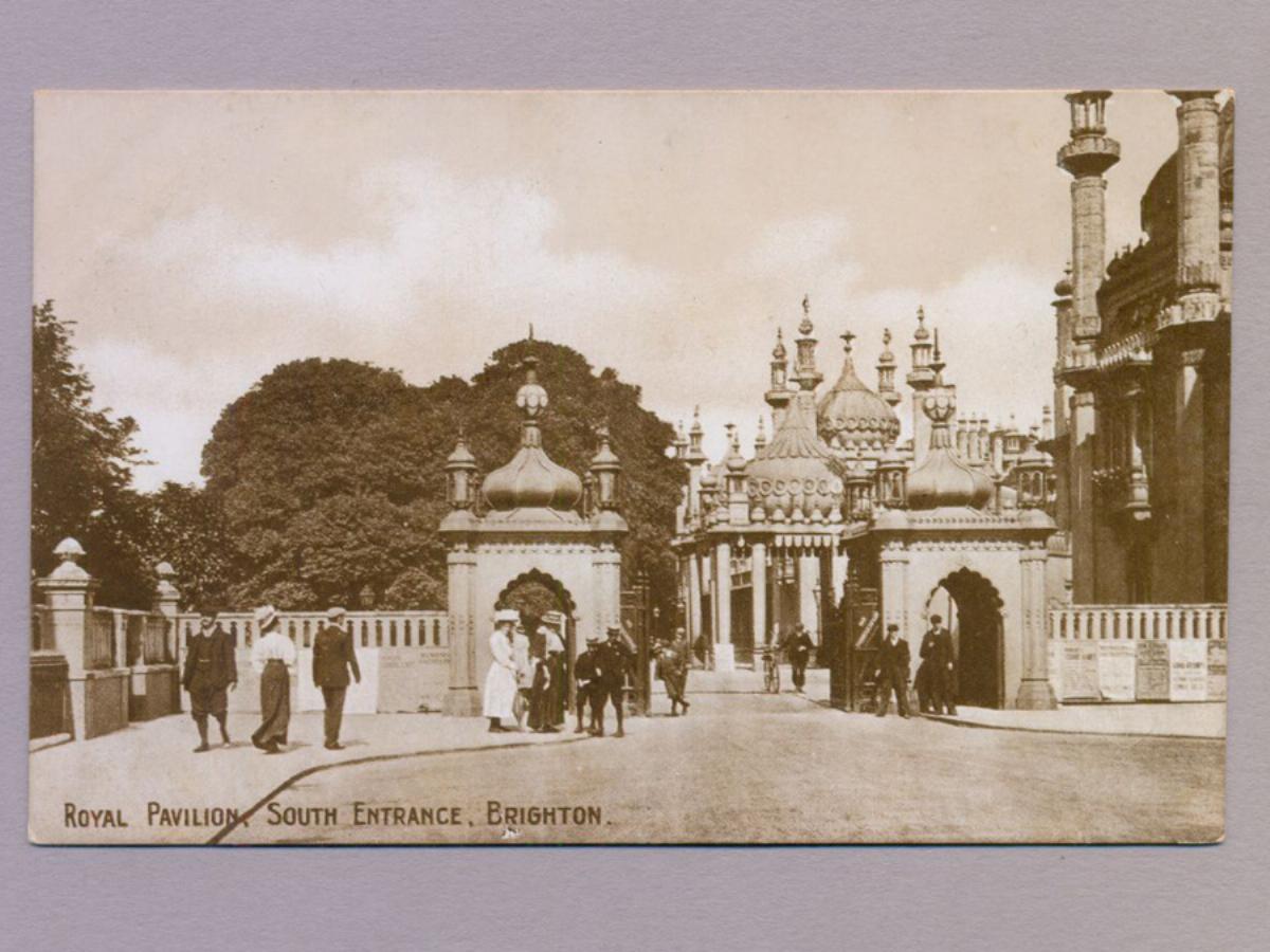Brighton Pavilion, south entrance -  select me for a larger image