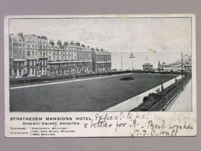 Sussex - Brighton, Strathden Mansions