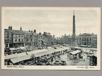 Yorkshire - Ripon, Market Place