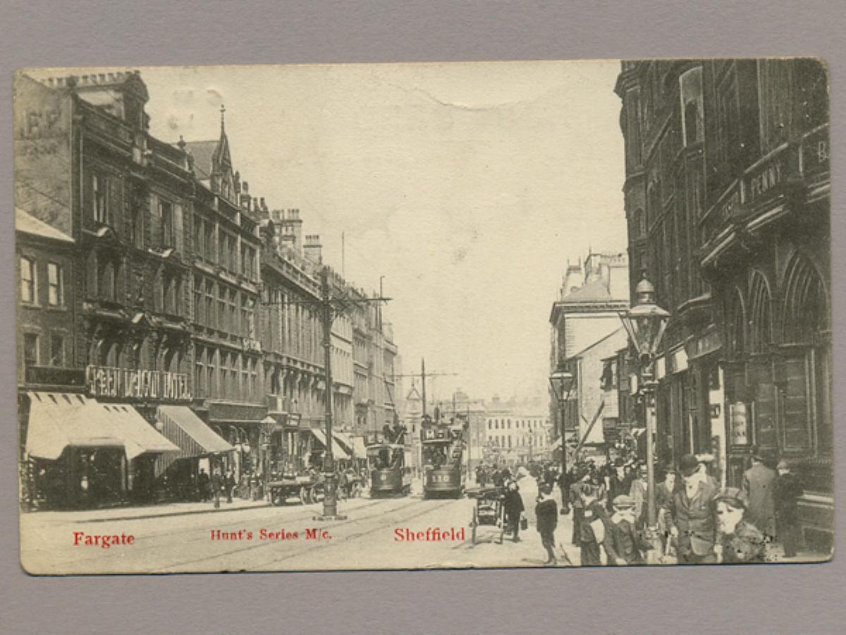 Sheffield, Fargate -  select me for a larger image