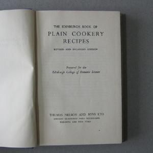 Edinburgh College recipe book -  select me for a larger image