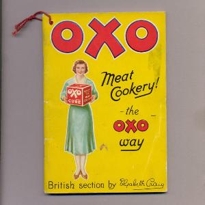 Oxo, meat cookery recipe book -  select me for a larger image