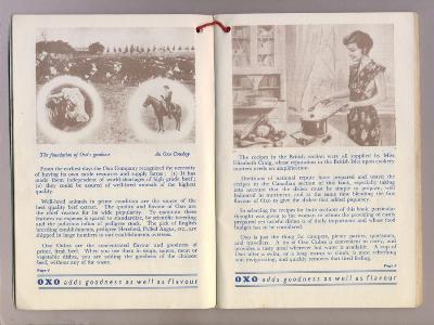 Oxo, meat cookery recipe book -  select me for a larger image