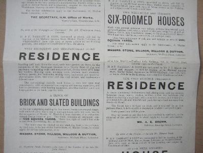 1902 property sales flyer -  select me for a larger image