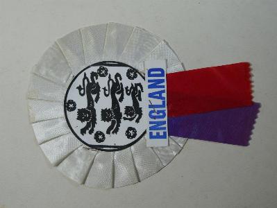 England, Scotland, Chelsea rosettes -  select me for a larger image