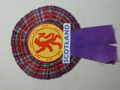 England, Scotland, Chelsea rosettes -  select me for a larger image