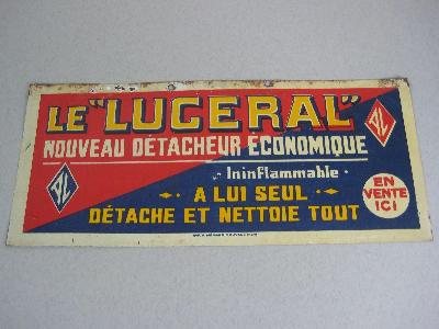 French Le Luceral sign -  select me for a larger image