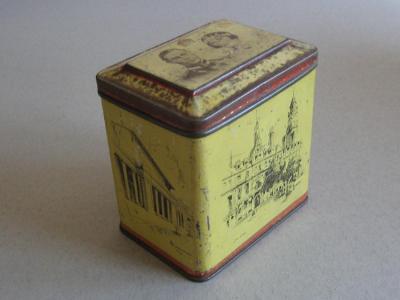 Leicester 1937 Coronation tin -  select me for a larger image