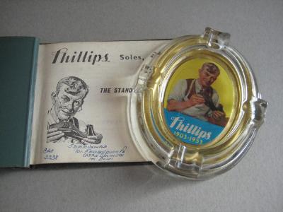 Advertising - Phillips Shoe repairs, 2 advert items